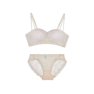 Lace fabric detail for private label lingerie