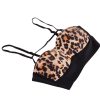 Private Label Leopard Print Bra Front View