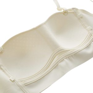 Woman wearing a wireless bra demonstrating natural support and everyday comfort without underwire