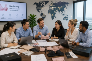 Global lingerie brands partnering with a professional OEM bra manufacturer.