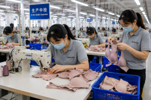 Private label bra manufacturing with custom branding and packaging solutions.